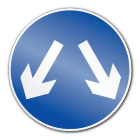 Either side symbol (Rigid PVC)