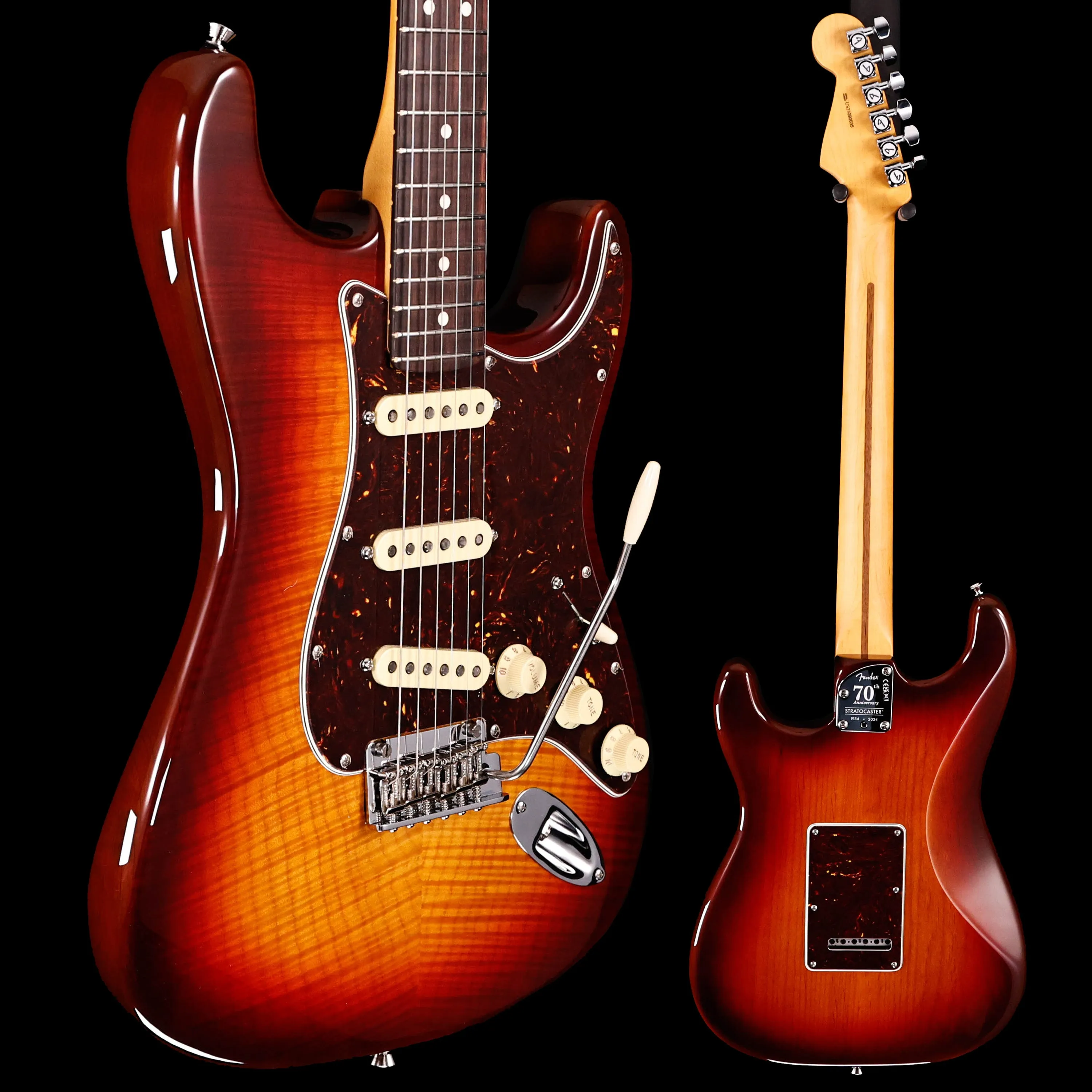 Fender 70th-Anniversary American Professional II Stratocaster, Comet Burst
