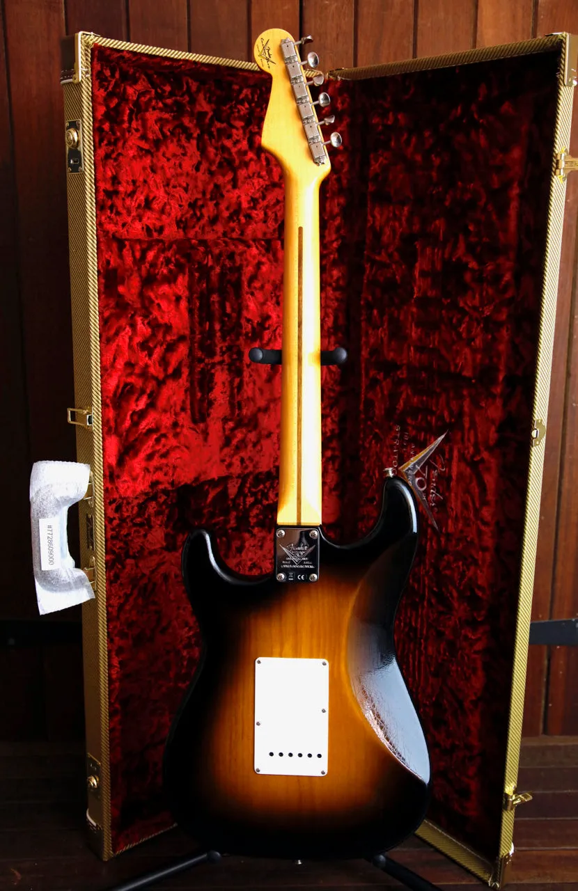 Fender Custom Shop Limited Edition 70th Anniversary 1954 Stratocaster DLX Closet Classic 2-Color Sunburst