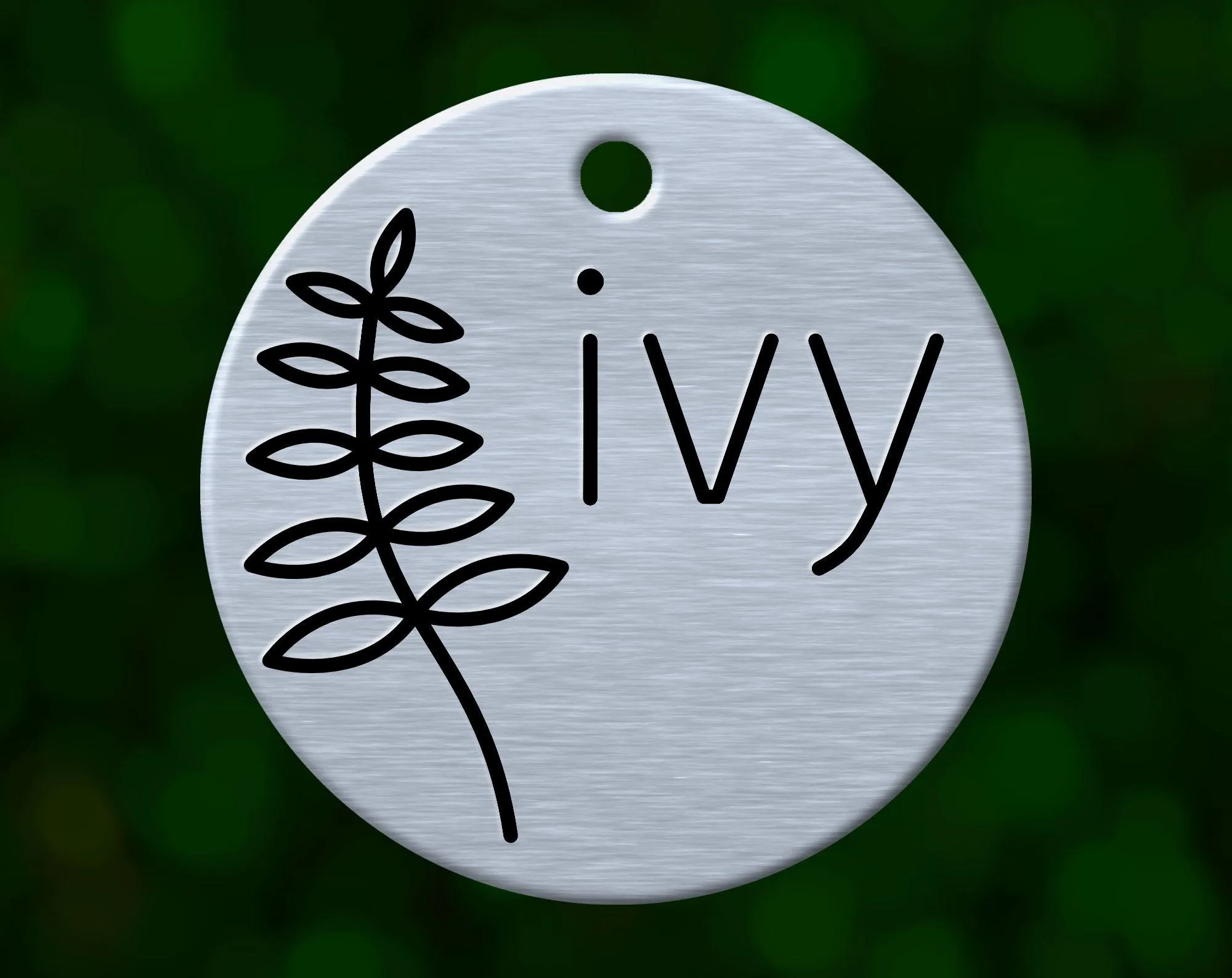 Fern Dog Tag