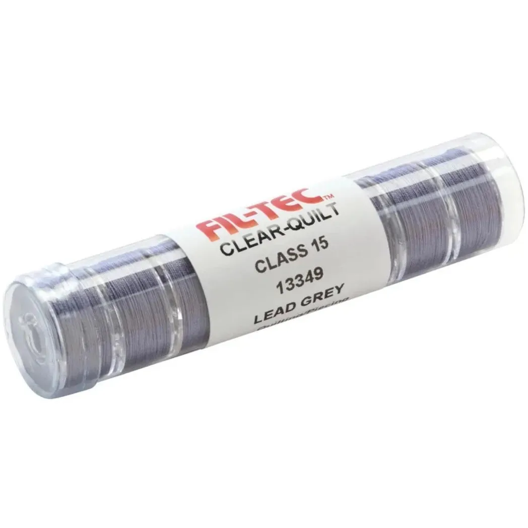 Fil-Tec Clear-Quilt Cotton Bobbins Style A/Class15 - Tubes of 8 Bobbins
