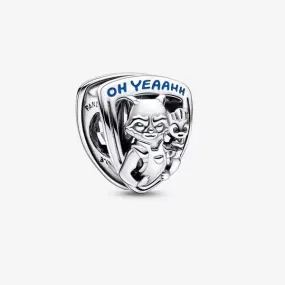 FINAL SALE Pandora Marvel Guardians of The Galaxy Rocket Raccoon & Groot Emblem Charm
