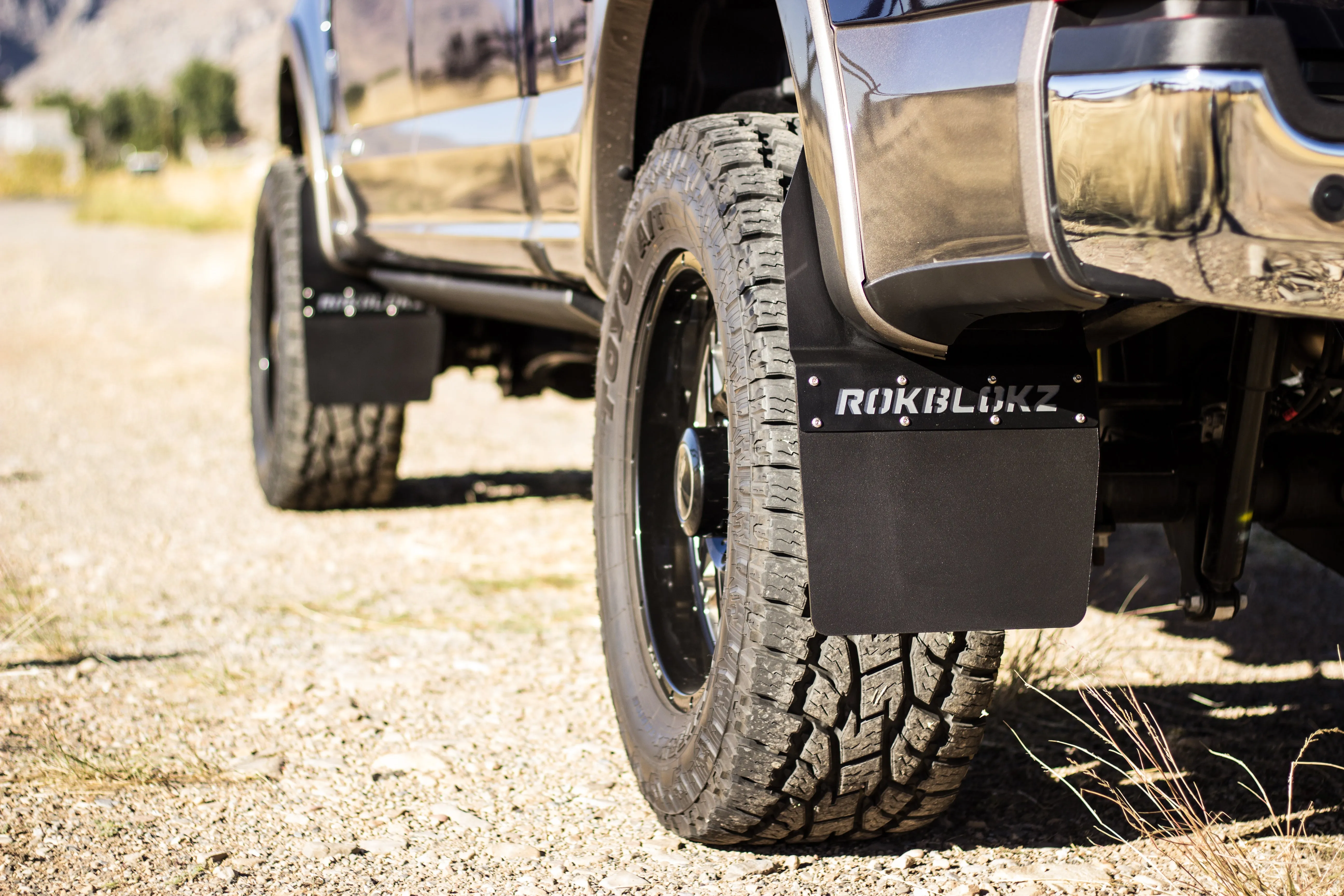 Ford F-250 F-350 SUPER DUTY SRW STEP BACK 2017  Mud Flaps