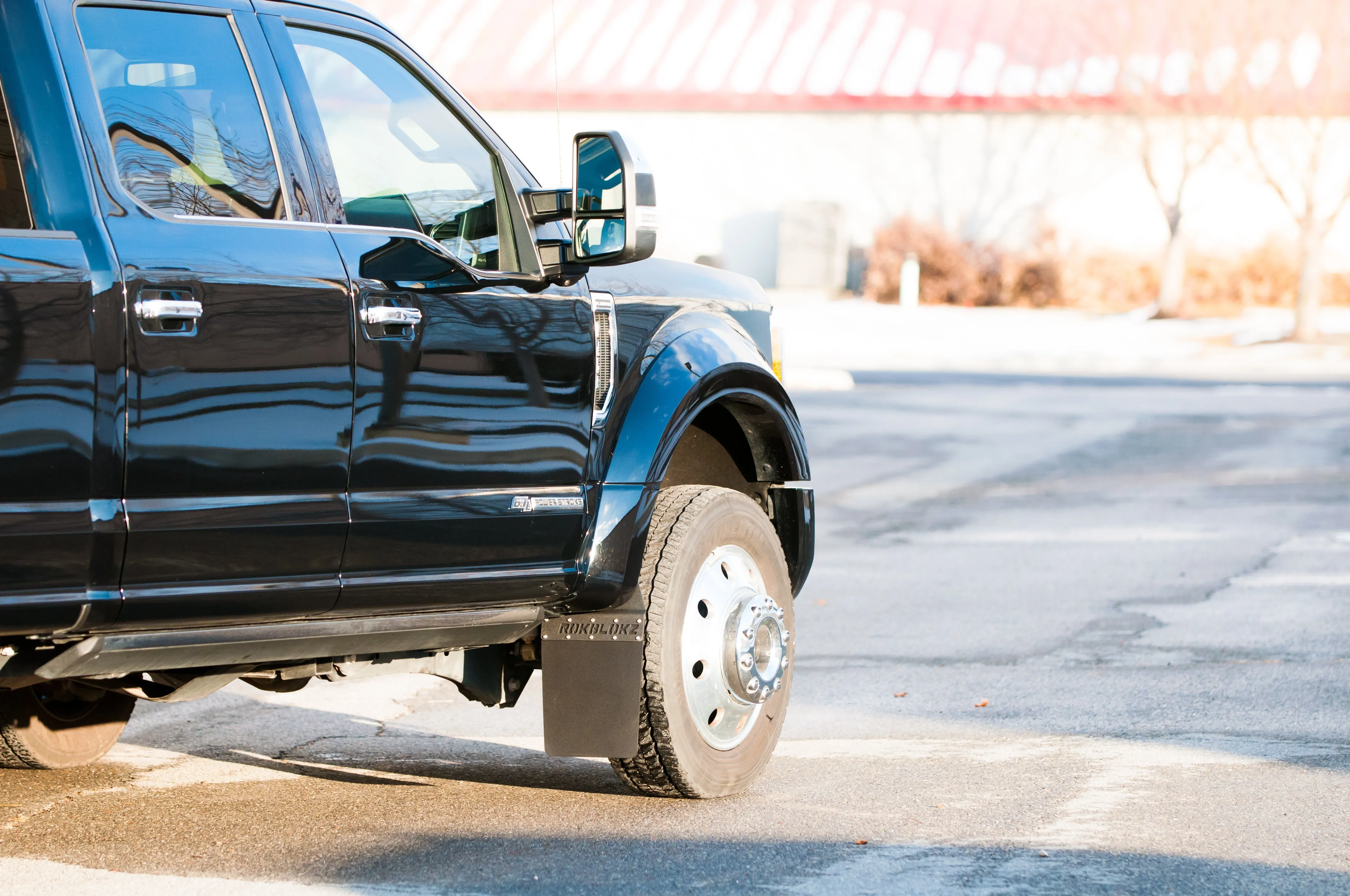 Ford F-450 SUPER DUTY DRW (Dually) 2017-2022 Mud Flaps - FRONT ONLY