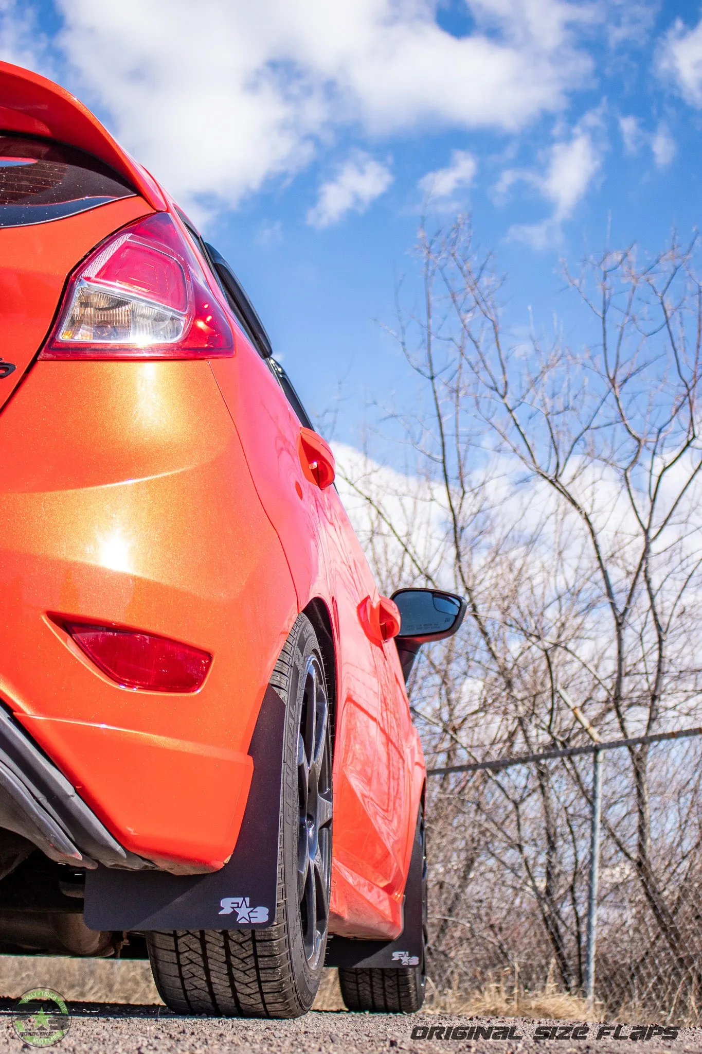 Ford Fiesta ST (6th Gen) 2014-2019 Rally Mud Flaps