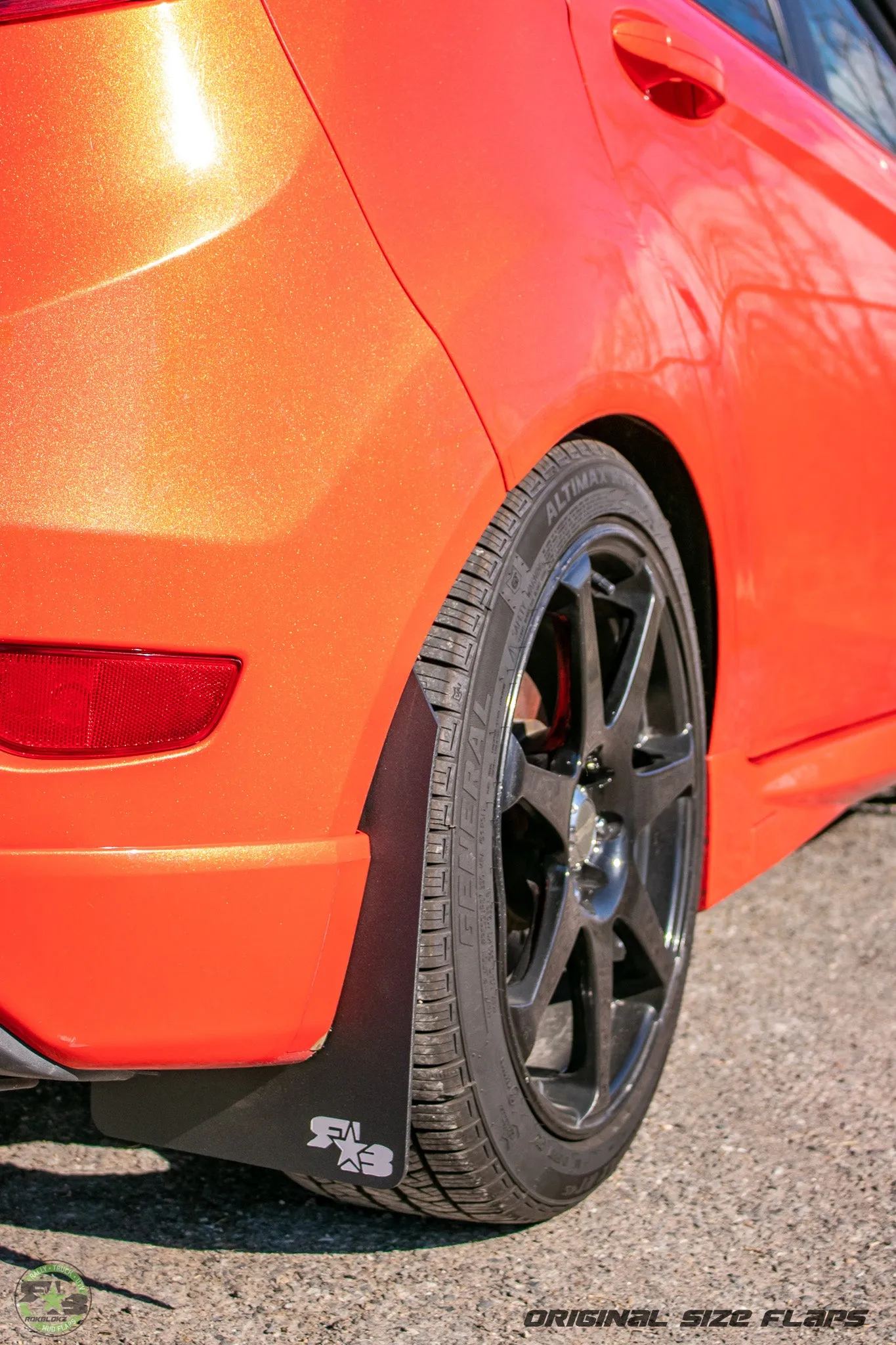 Ford Fiesta ST (6th Gen) 2014-2019 Rally Mud Flaps
