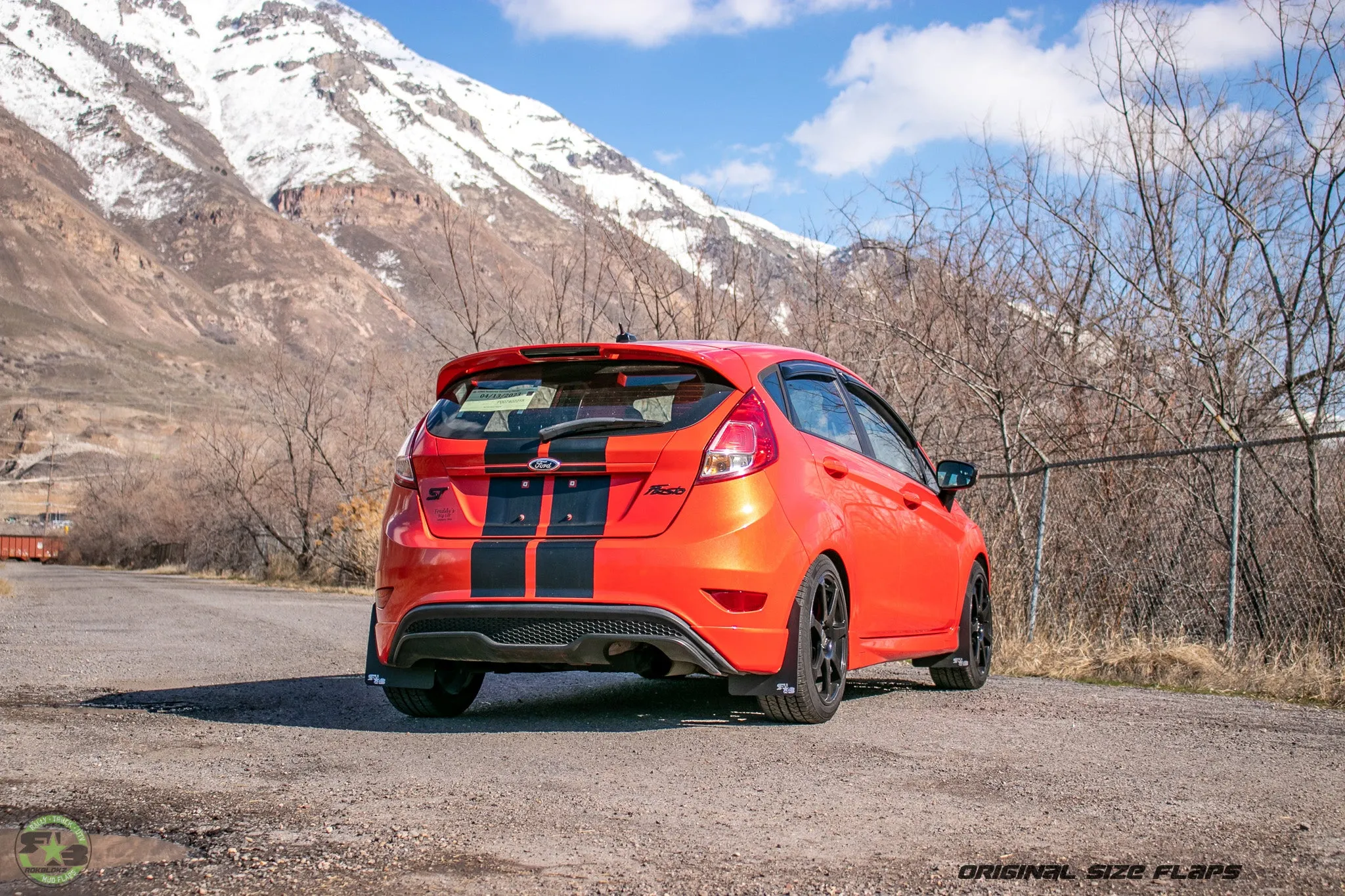 Ford Fiesta ST (6th Gen) 2014-2019 Rally Mud Flaps