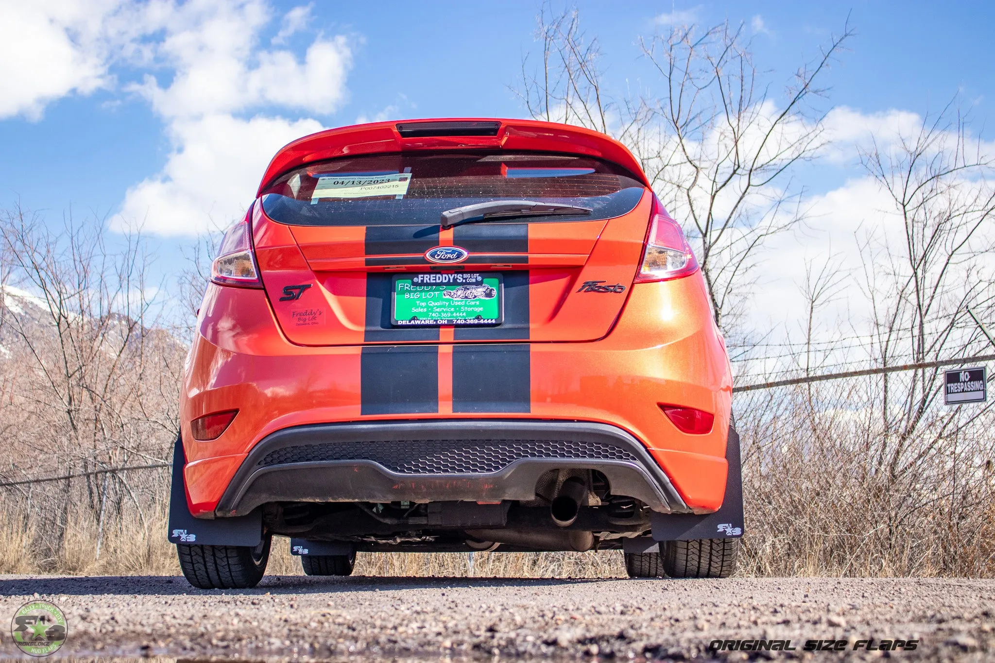 Ford Fiesta ST (6th Gen) 2014-2019 Rally Mud Flaps