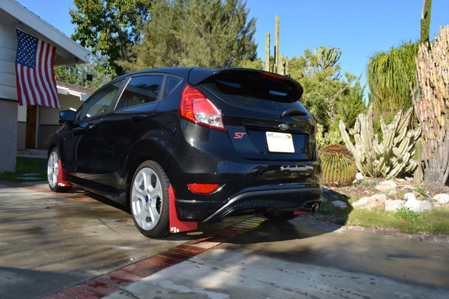 Ford Fiesta ST (6th Gen) 2014-2019 Rally Mud Flaps