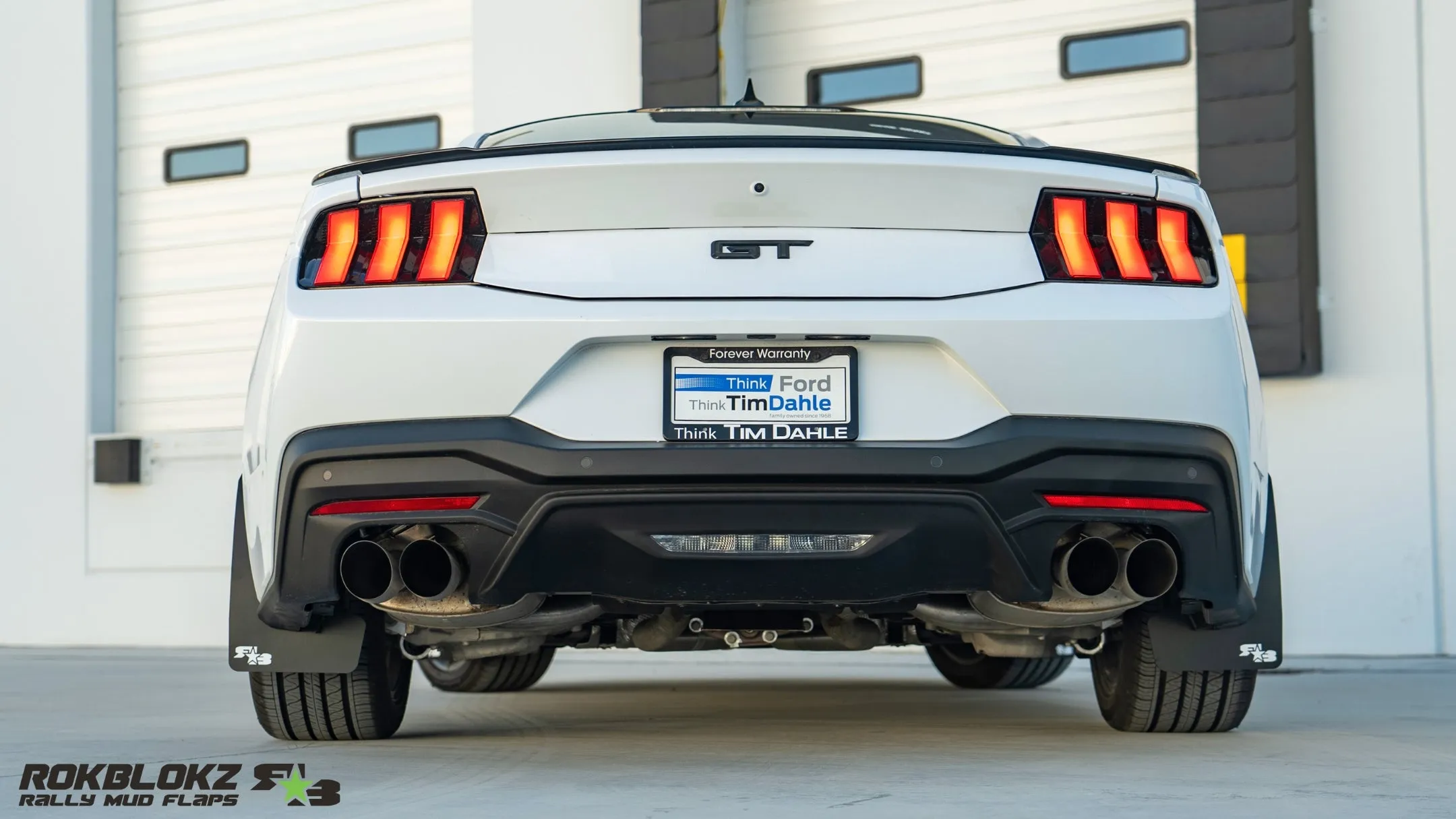 Ford Mustang Rally Mud Flaps 2024 