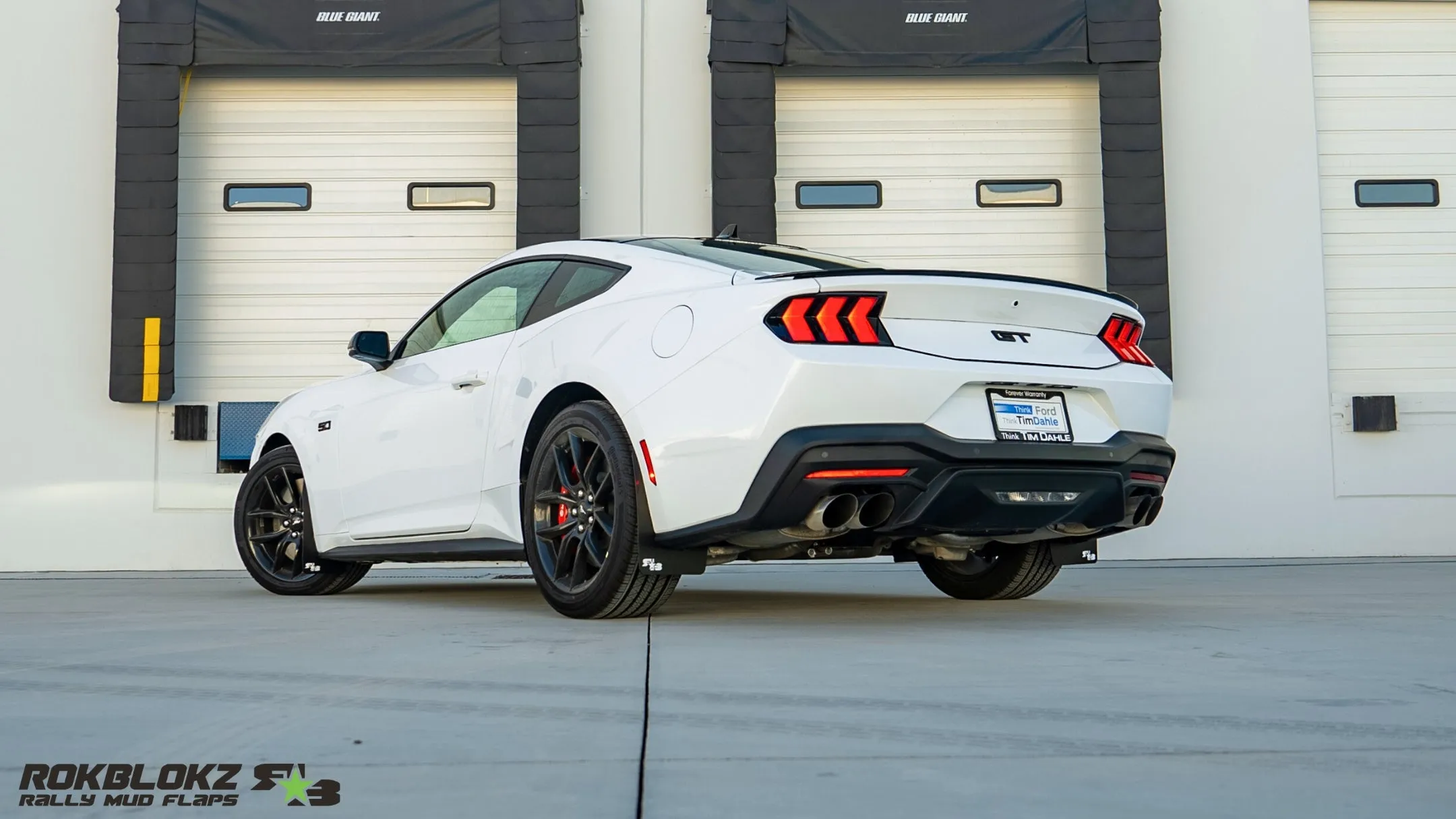 Ford Mustang Rally Mud Flaps 2024 