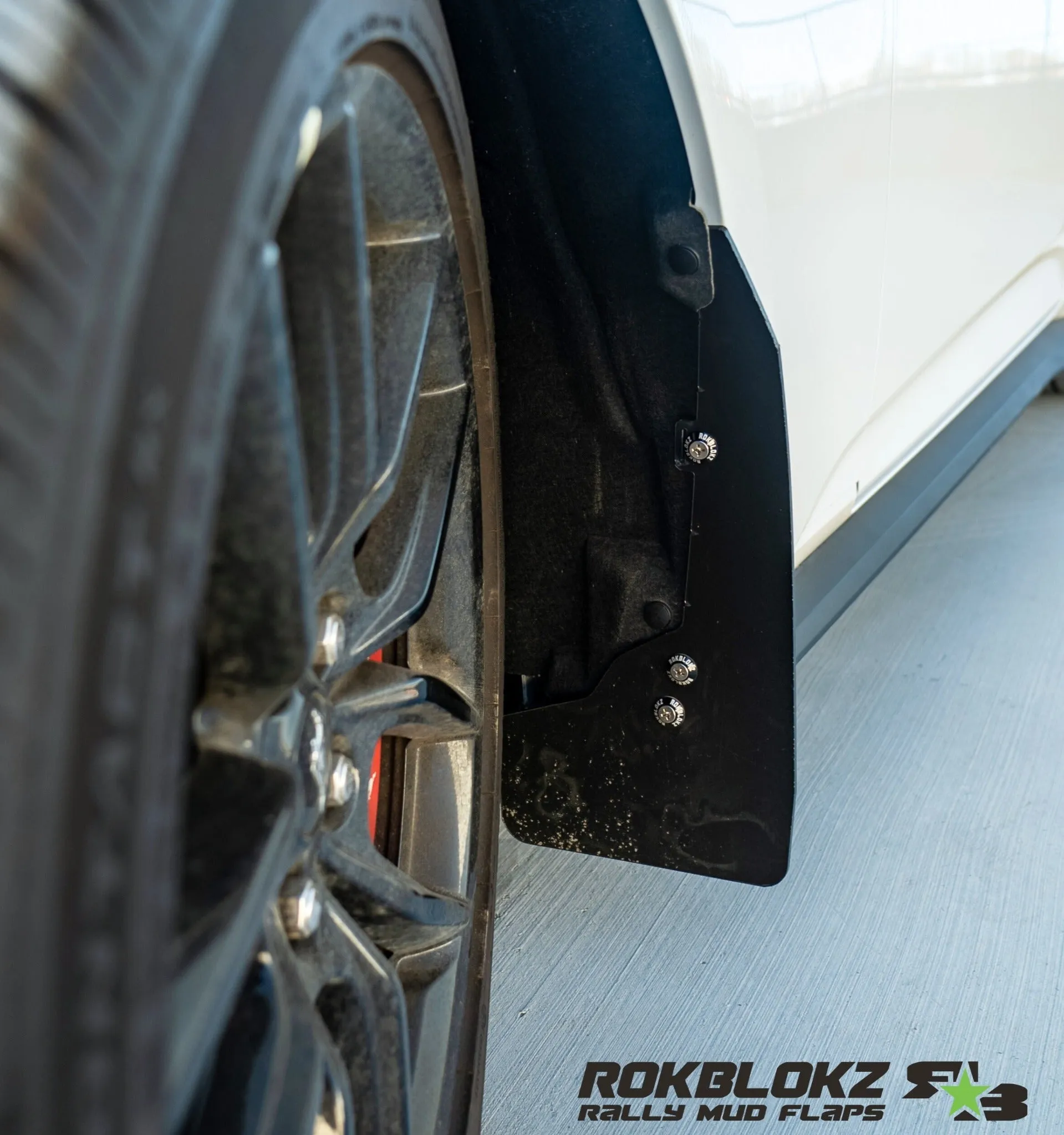 Ford Mustang Rally Mud Flaps 2024 