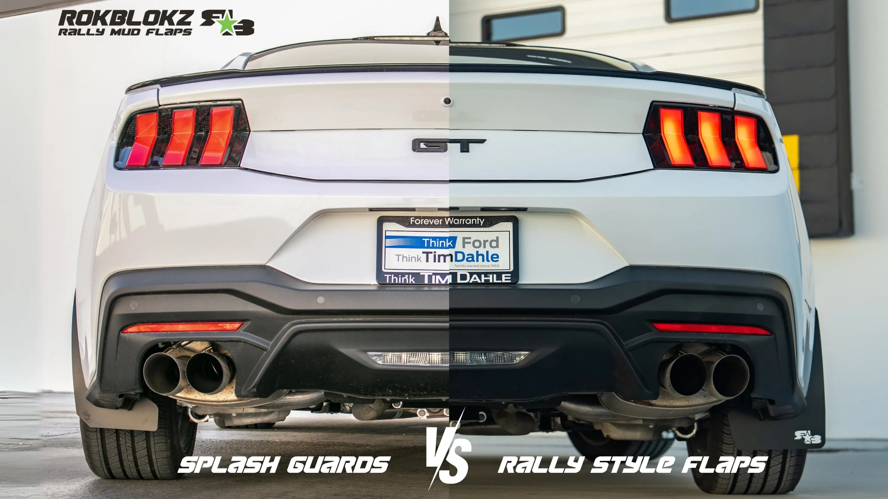 Ford Mustang Splash Guards 2024 