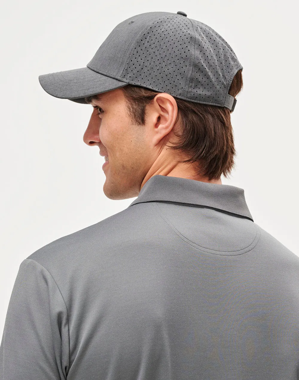 Four Way Stretch Laser Cut Runner’s Cap - CH88