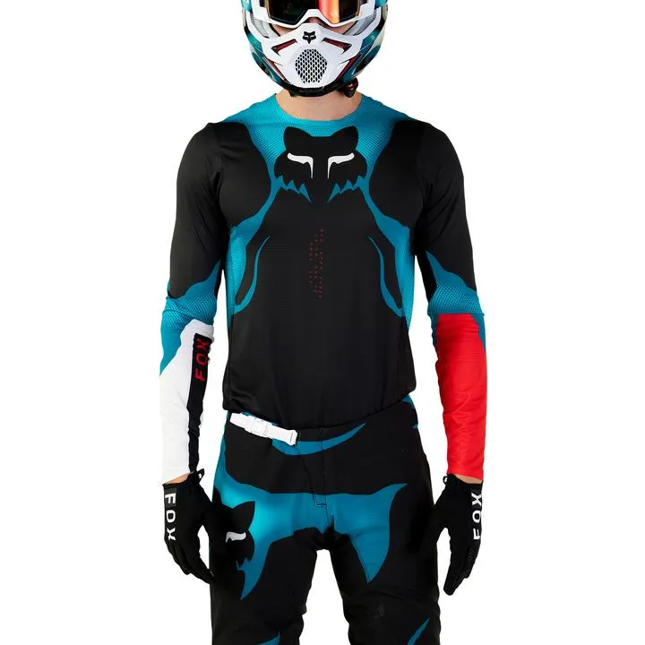 Fox MX24 Flexair Withered Jersey Black