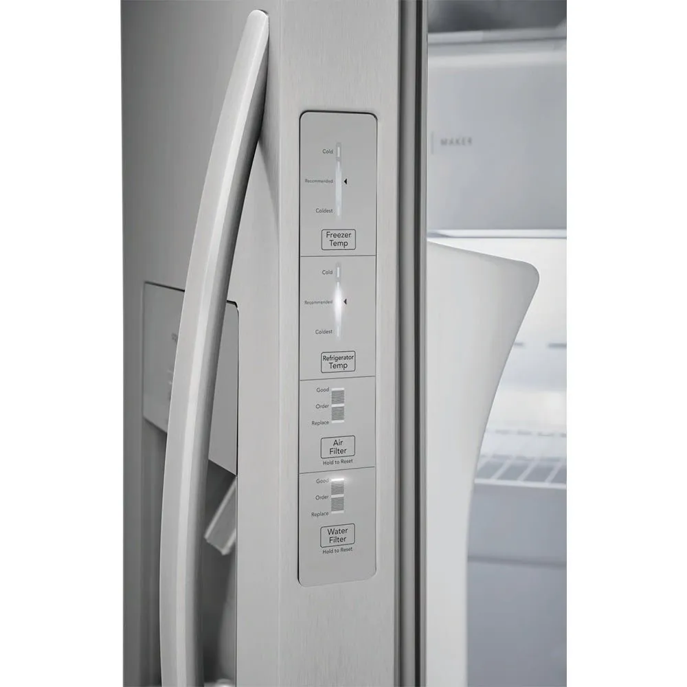 FRSS26L3AF - Refrigerators - Frigidaire - Side by side - Stainless Steel - Open Box