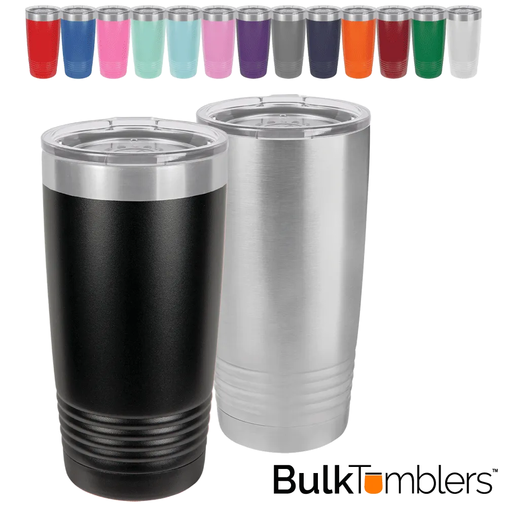 Fuh-Cup Engraving Error 20 oz Stainless Steel Blank Insulated SureGrip Tumbler with Lid