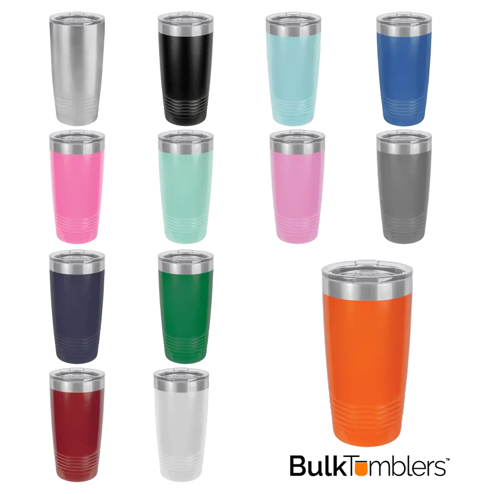 Fuh-Cup Engraving Error 20 oz Stainless Steel Blank Insulated SureGrip Tumbler with Lid