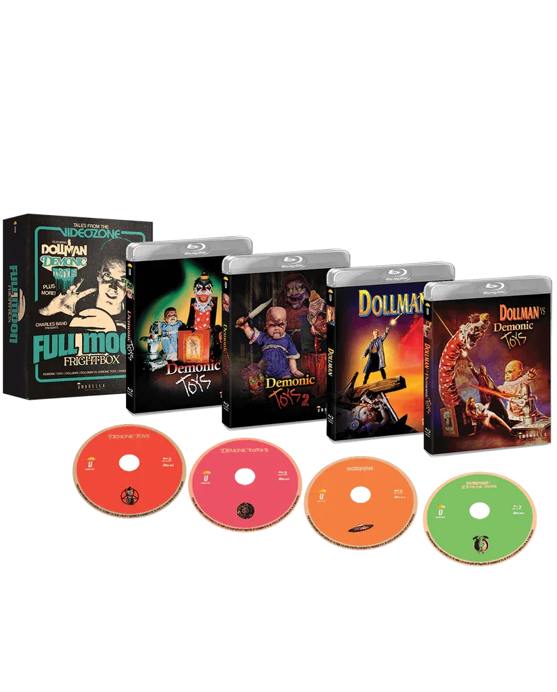 FULL MOON FRIGHT BOX VOLUME 1 (REGION FREE IMPORT) BLU-RAY