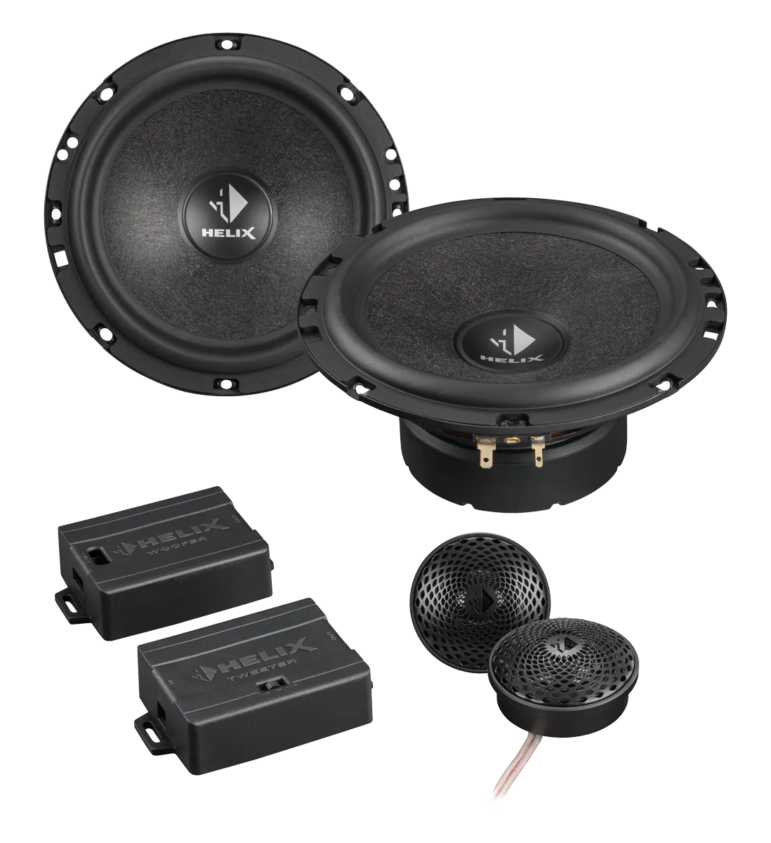 Garsiakalbiai Helix S 62C, 200W, komponentiniai, 2-jų juostų