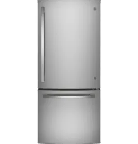 GDE21EYKFS - REFRIGERATORS - GE - Bottom Freezer - Stainless Steel - Open Box
