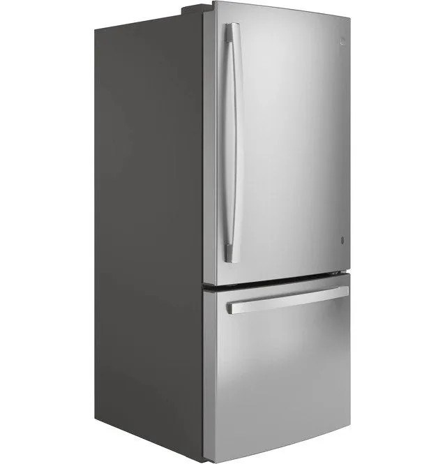 GDE21EYKFS - REFRIGERATORS - GE - Bottom Freezer - Stainless Steel - Open Box