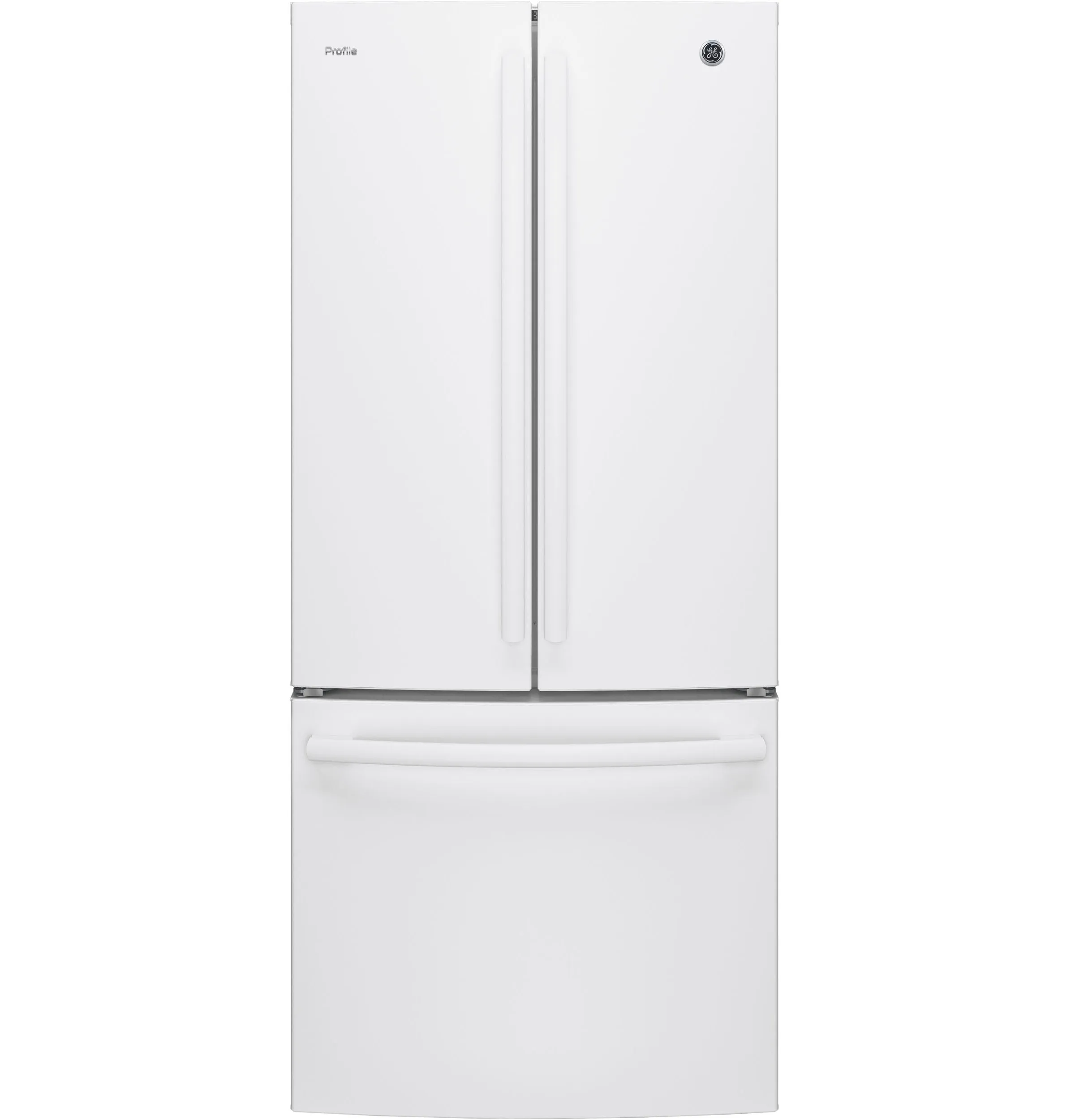GE Profile White French Door Refrigerator (24.5 Cu. Ft.) - White