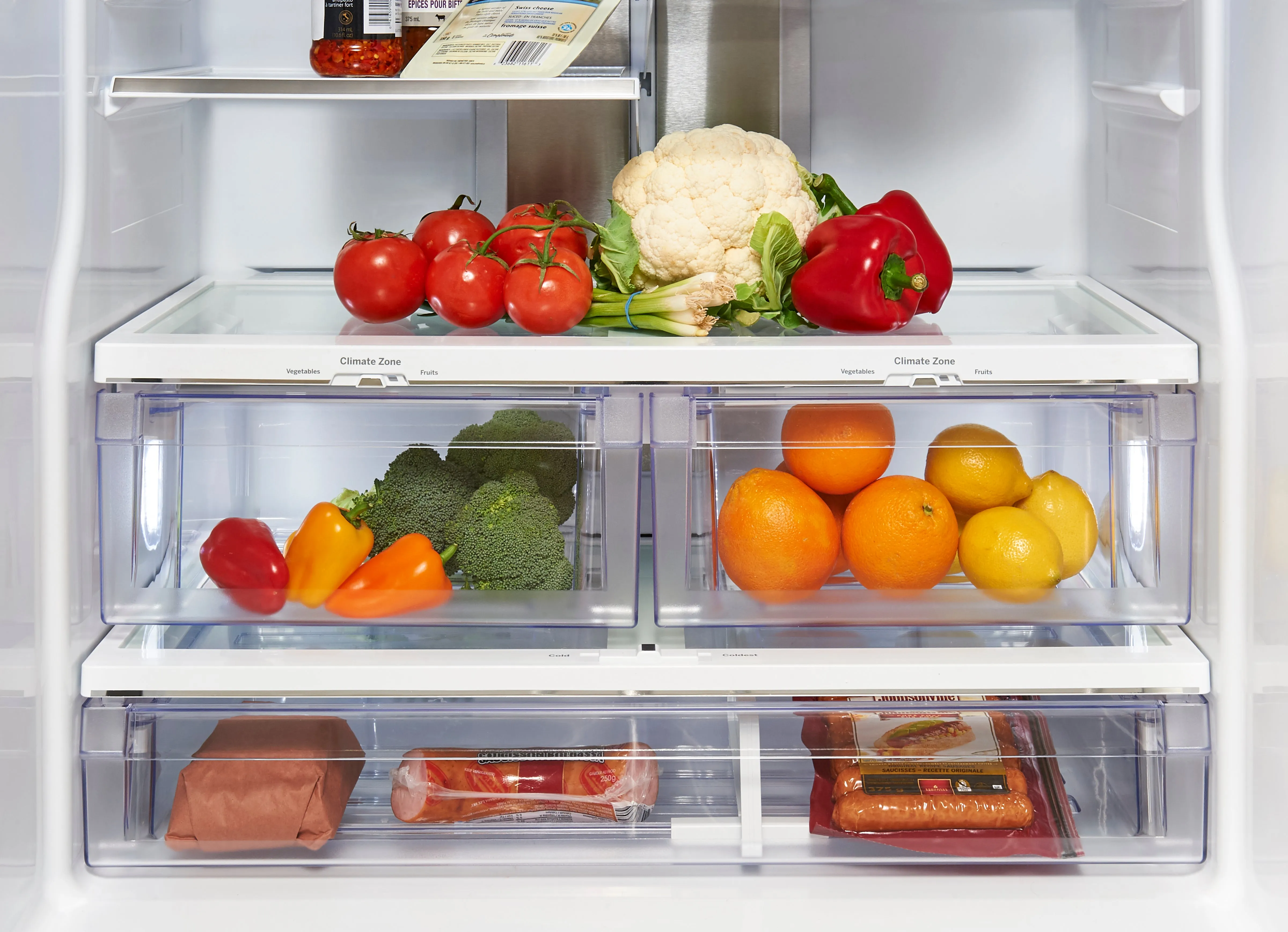 GE Profile White French Door Refrigerator (24.5 Cu. Ft.) - White