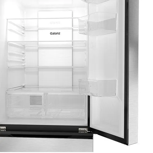 GLR16FS2M08 - REFRIGERATORS - GALANZ - French 3-Door - Stainless Steel - Open Box