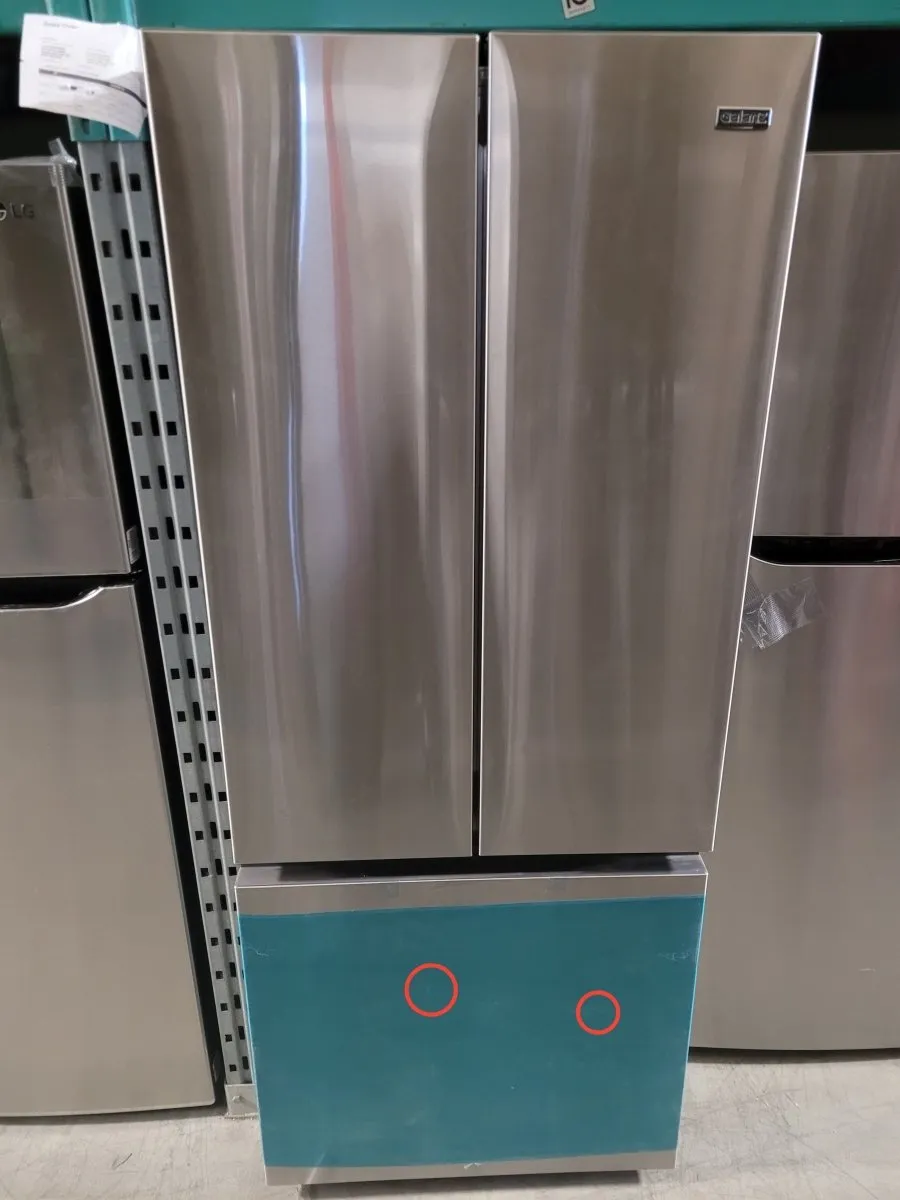GLR16FS2M08 - REFRIGERATORS - GALANZ - French 3-Door - Stainless Steel - Open Box