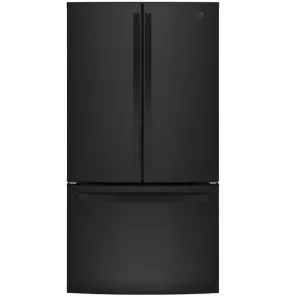GNE27JGMBB - REFRIGERATORS - GE - French 3-Door - Black - Open Box