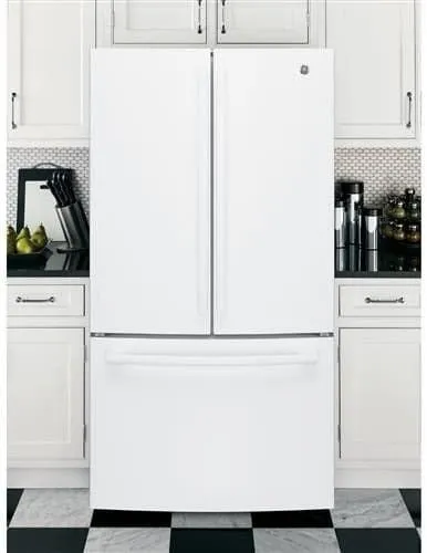 GNE27JGMWW - REFRIGERATORS - GE - French 3-Door - White - Open Box