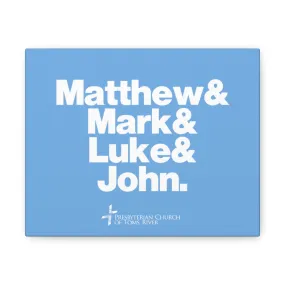 Gospel Names Canvas Gallery Wrap
