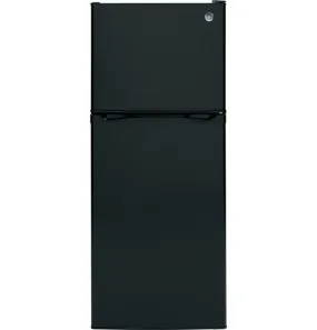 GPE12FGKBB - REFRIGERATORS - GE - Top Freezer - Black - Open Box