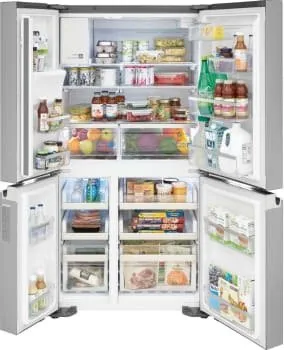GRQC2255BF - REFRIGERATORS - Frigidaire Gallery - French 4-Door - Stainless Steel - Open Box
