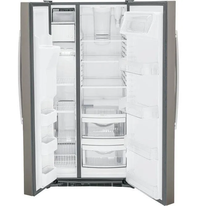 GSS23GMPES - REFRIGERATORS - GE - Side by Side - Slate Grey - Open Box