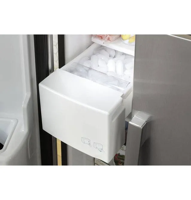 GSS23GMPES - REFRIGERATORS - GE - Side by Side - Slate Grey - Open Box
