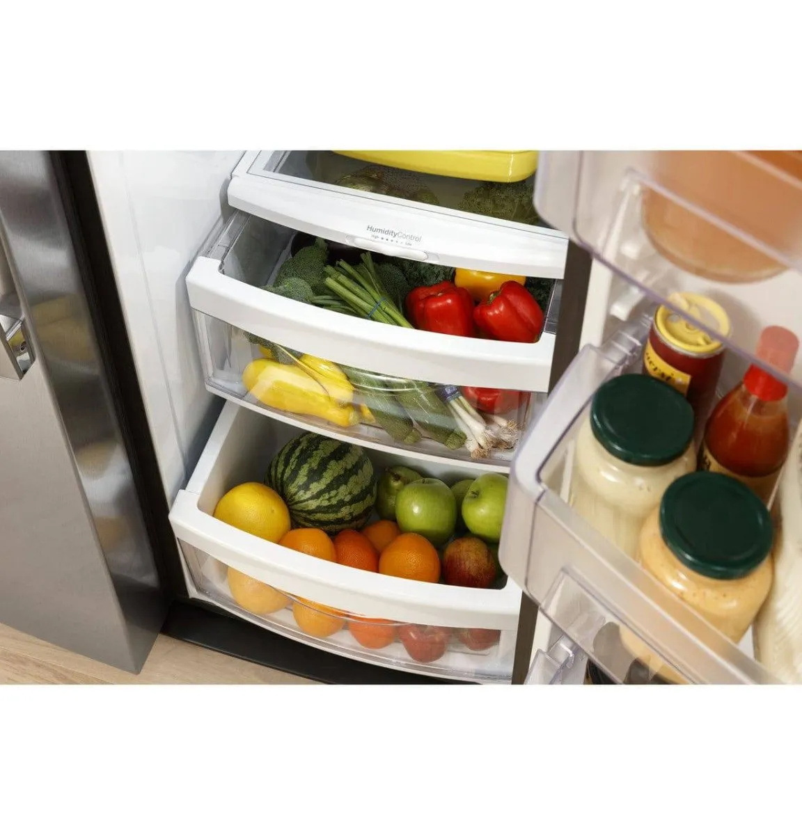GSS23GMPES - REFRIGERATORS - GE - Side by Side - Slate Grey - Open Box