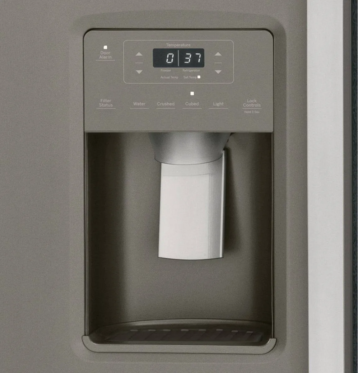 GSS23GMPES - REFRIGERATORS - GE - Side by Side - Slate Grey - Open Box
