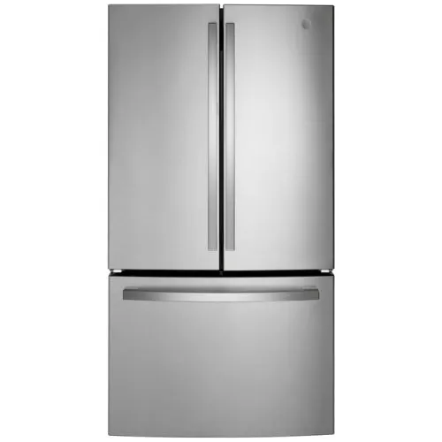 GWE22JYMFS - REFRIGERATORS - GE - French 3-Door - Stainless Steel - New