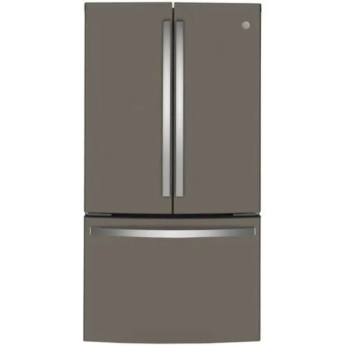 GWE23GMNES - REFRIGERATORS - GE - French 3-Door - Slate Grey - Open Box