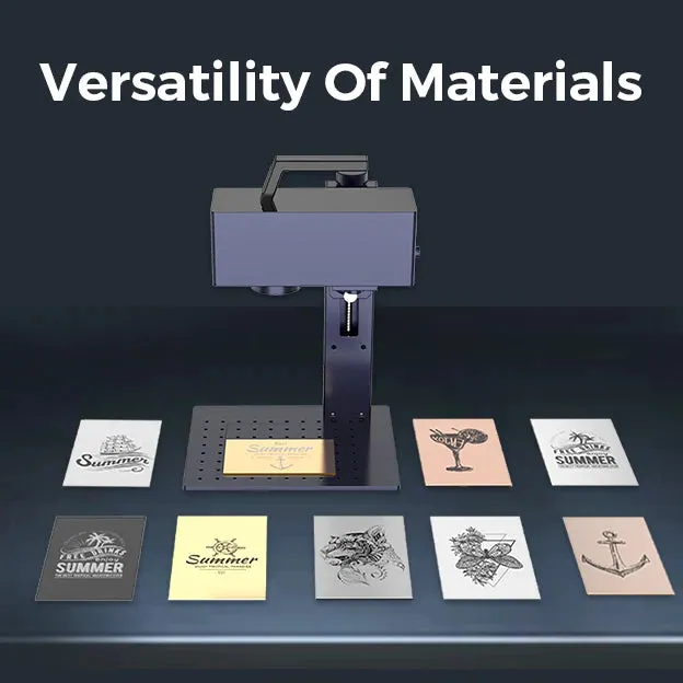 Gweike G2 20W Metal & Plastic Fiber Laser Engraver