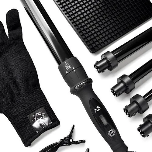 H2D X5 Professional Curling Wand Black