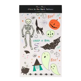 Halloween Glow Tattoo Sheets (set of 2 sheets)