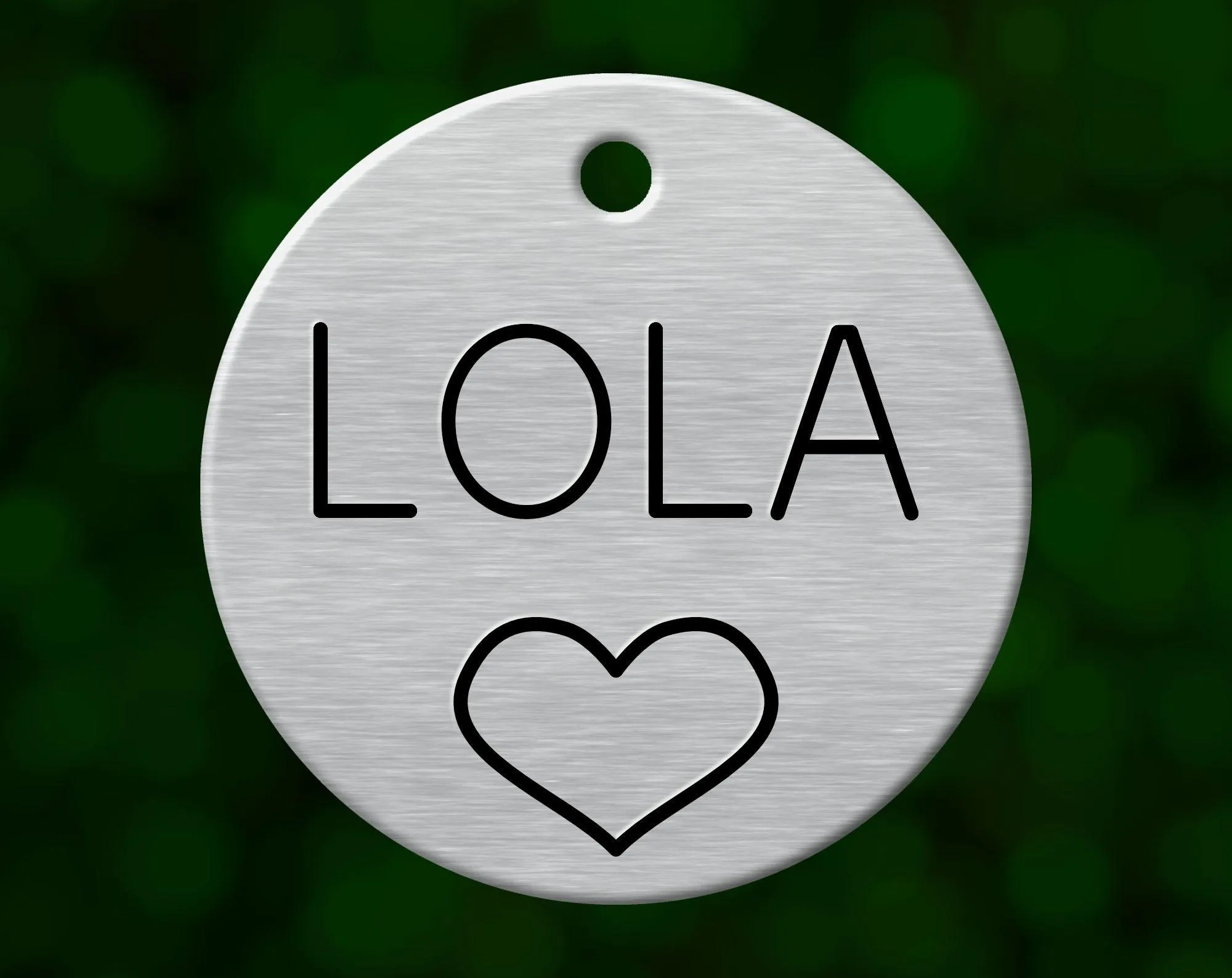 Heart Dog Tag