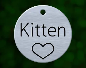 Heart Dog Tag