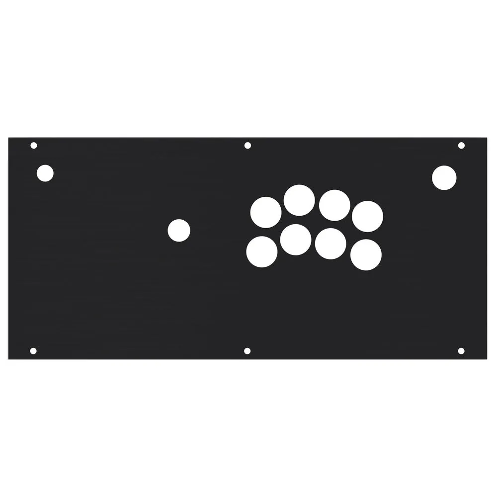 HIGH GRADE Aluminum Replacement Panel [HORI FIGHTING EDGE - NOIR Choose JP or KR]