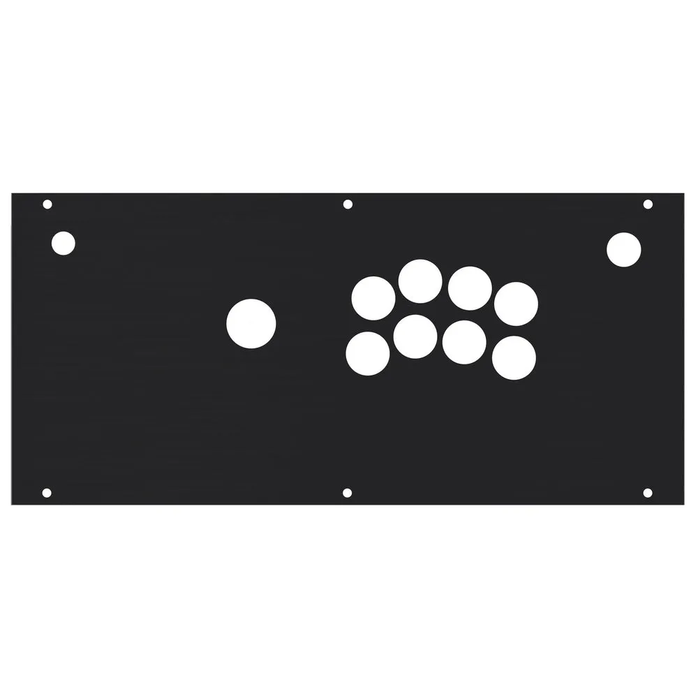 HIGH GRADE Aluminum Replacement Panel [HORI FIGHTING EDGE - NOIR Choose JP or KR]