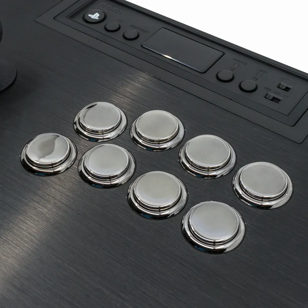 HIGH GRADE Aluminum Replacement Panel [HORI Fighting Stick Alpha - Extended Vewlix Layout]