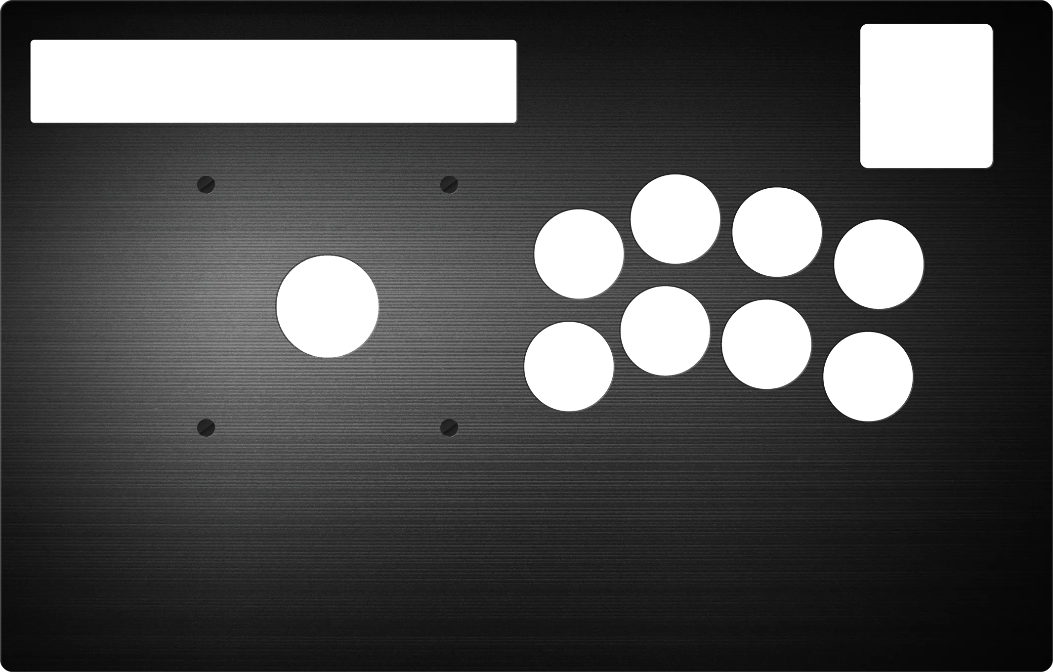 HIGH GRADE Aluminum Replacement Panel [HORI RAP N NOIR]